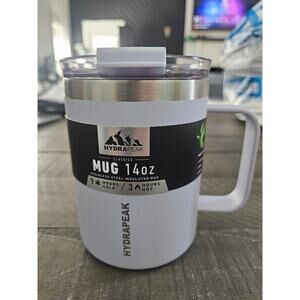 Hydrapeak 14 oz lavender mug perfect for wine, tea, cocoa or coffee Rare HTF NWT